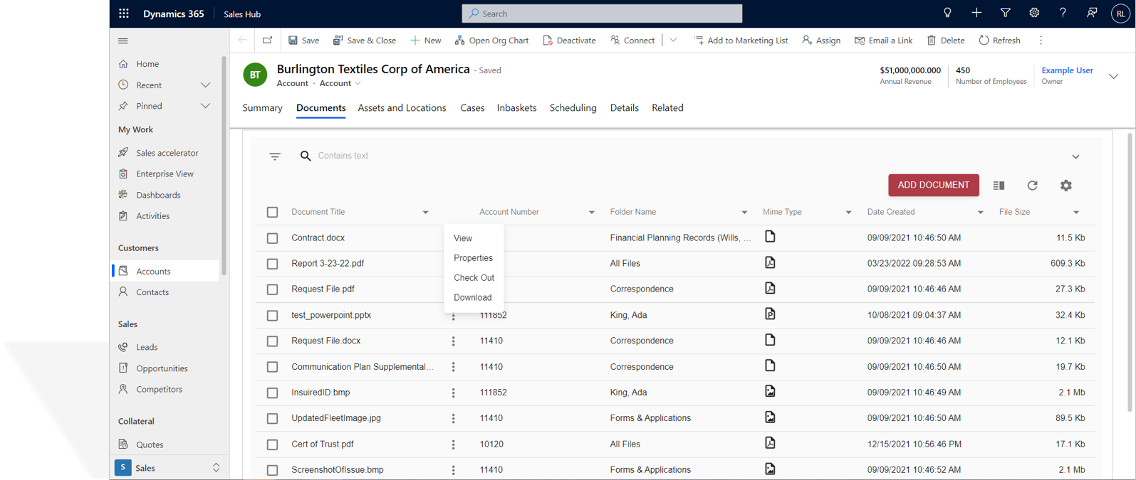 Intellective Unity enables document search in Dynamics CRM